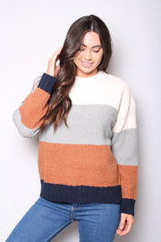 JESSUCA Color Block Pullover Sweater